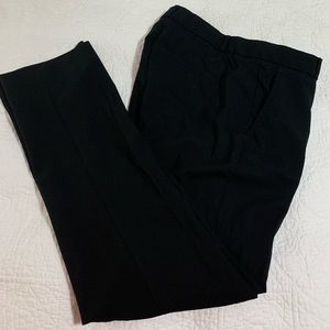 Banana republic black wool trousers 8 Ryan fit